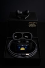 Black A9 Pro ANC AirPods with Screen | Bluetooth 5.4 - Image 3