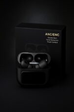 Black A9 Pro ANC AirPods with Screen | Bluetooth 5.4 - Image 2